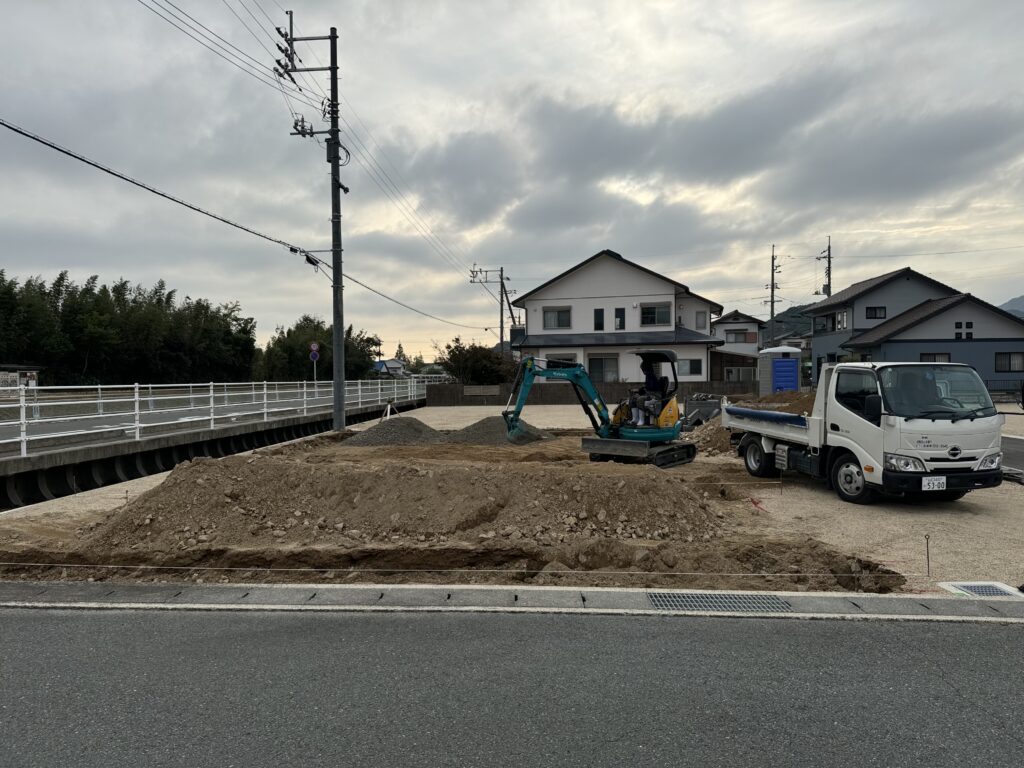 防府市高井のお家 着工しました。
