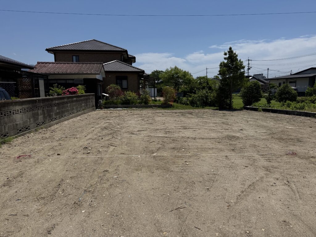 ～着工前に行う「地縄張り」の確認～