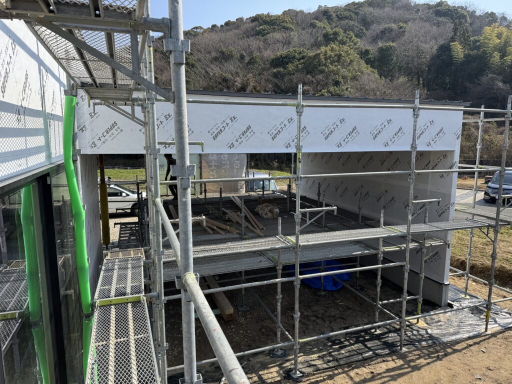 外壁を貼る前の、大切な防水チェック