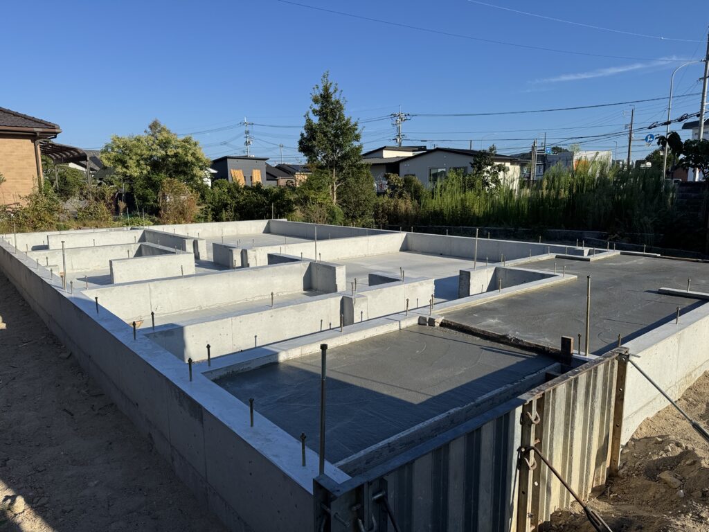 家が建つ前に確認すること。基礎完成後の現場チェック